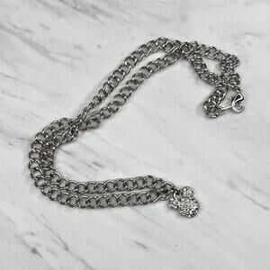 Disney Mickey Mouse Rhinestone Chain Link Necklace